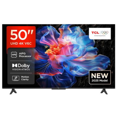 TCL 50” Smart UHD 4K Google TV 50V6C