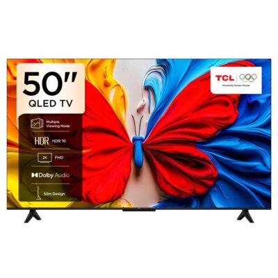 TCL 50” Smart 2K QLED Google TV 50S5K